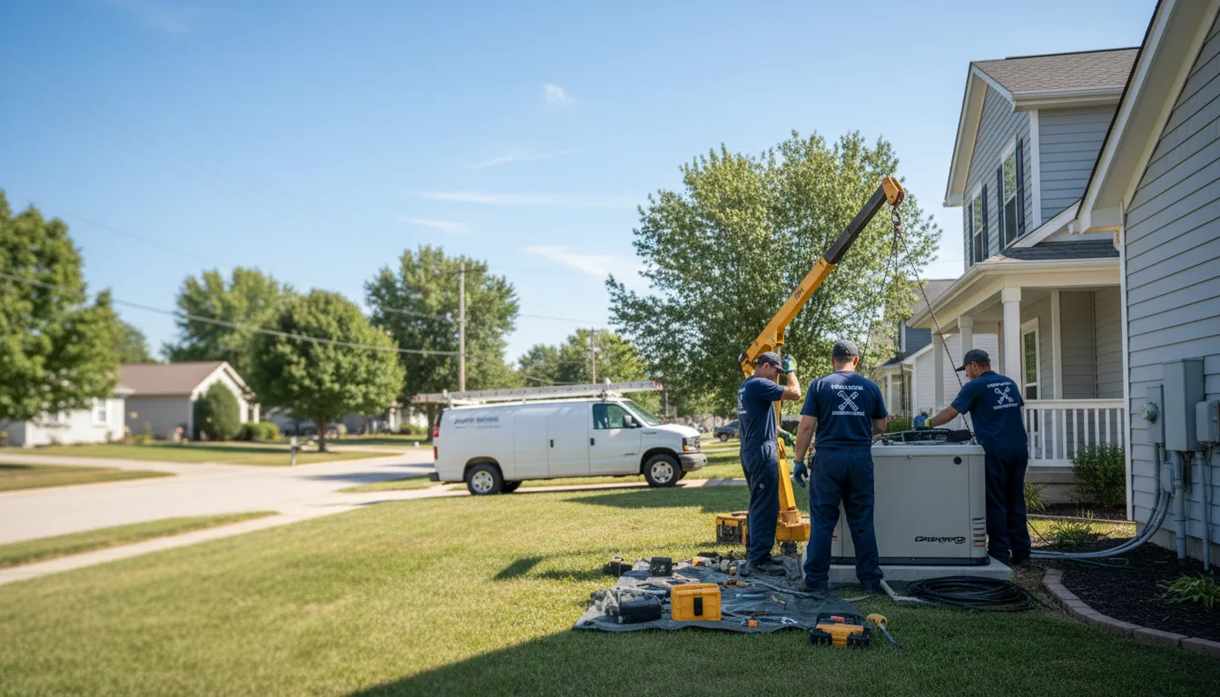 Generator Installation in South Wilmington, IL near me